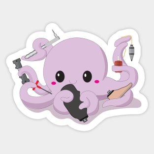 Certified Prosthetist Octopus Sticker